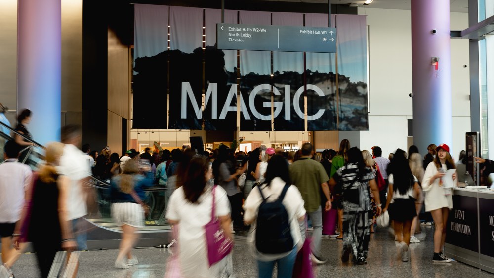 Magic Las Vegas trade show entrance