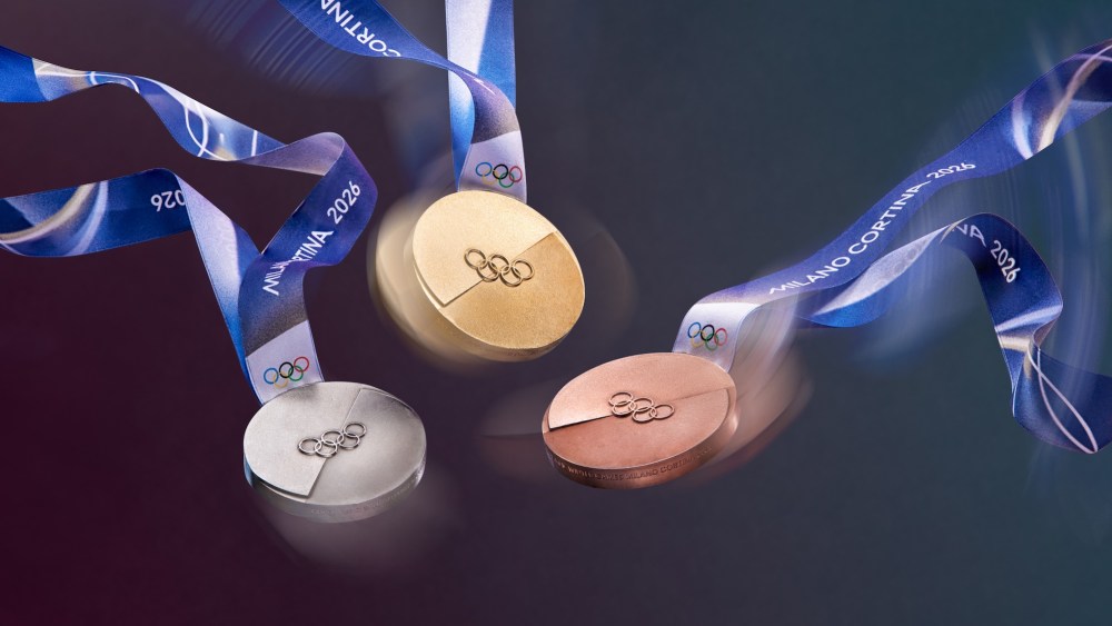 The 2026 Winter Olympics and Paralympics medals.