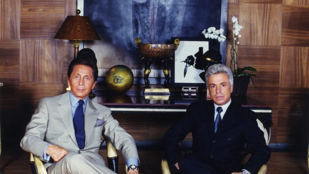 Valentino and Giancarlo Giammetti