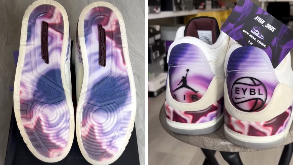 Air Jordan 3 EYBL 2025 Sample