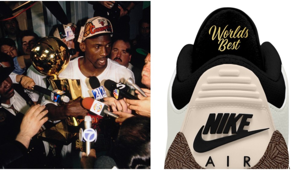 Michael Jordan, Air Jordan 3 sneakers