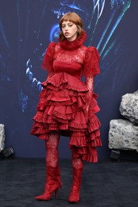 LONDON, ENGLAND - JULY 29: Lily Newmark attends the "Alien: Earth" European Premiere at the Barbican Centre on July 29, 2025 in London, England. (Photo by Kate Green/Getty Images)