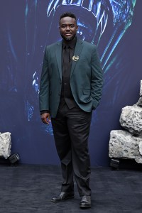 LONDON, ENGLAND - JULY 29: Babou Ceesay attends the "Alien: Earth" European Premiere at the Barbican Centre on July 29, 2025 in London, England. (Photo by Kate Green/Getty Images)