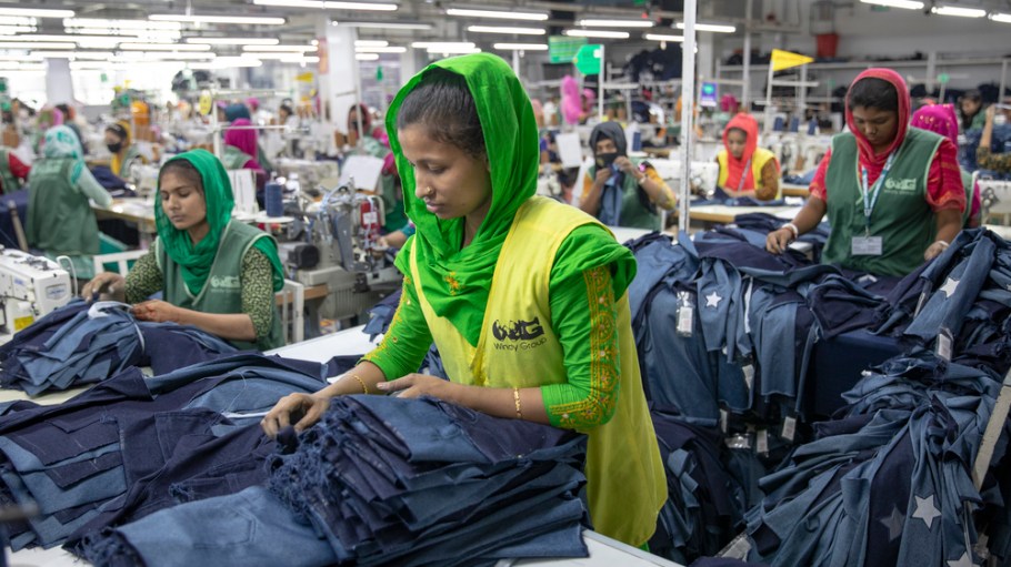 Garment factory in Bangladesh