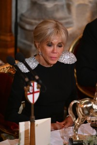 LONDON, ENGLAND - JULY 9: Brigitte Macron attends a banquet at Guildhall on July 9, 2025 in London, England. President Emmanuel Macron and Mrs Brigitte Macron visit the UK in the first visit State Visit made by France in 17 years. They are staying at Windsor Castle, hosted by King Charles III and Queen Camilla. Today, the Macrons will have lunch with the UK Prime Minister at Downing Street, and a banquet will be held in their honour at The Guildhall. (Photo by Leon Neal/Getty Images)
