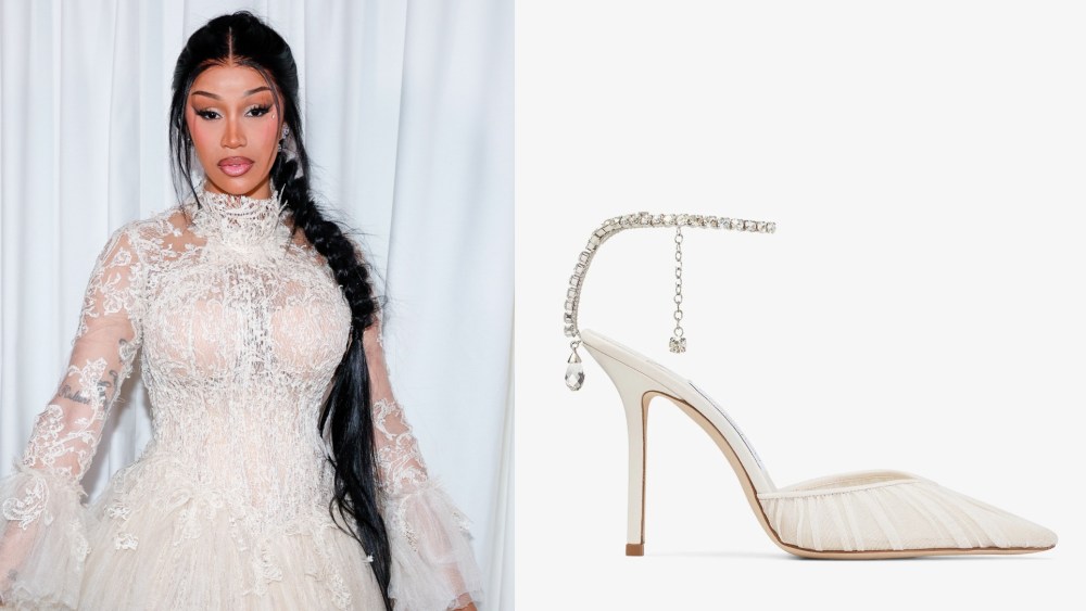 Cardi B attends the Ashi Studio Haute Couture Fall/Winter 2025/2026 show as part of Paris Fashion Week on July 08, 2025 in Paris, France.
