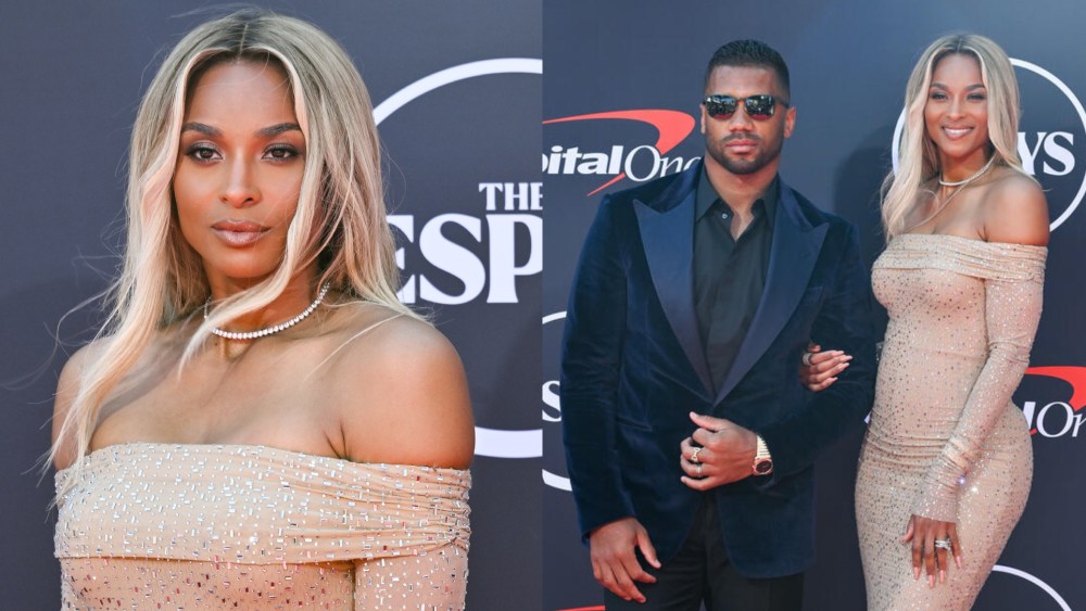 Ciara at the 2025 ESPY Awards held at the Dolby Theatre on July 16, 2025 in Los Angeles, California. Michael Buckner/Variety