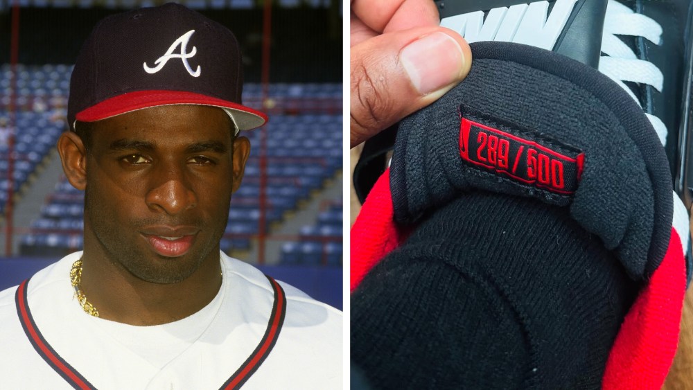 Deion Sanders Nike Air Diamond Turf Proto 92 Braves