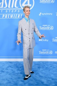Doug Jones at "The Fantastic Four: First Steps" World Premiere held at the Dorothy Chandler Pavilion on July 21, 2025 in Los Angeles, California.
