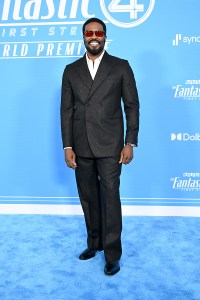 Yahya Abdul-Mateen II at "The Fantastic Four: First Steps" World Premiere held at the Dorothy Chandler Pavilion on July 21, 2025 in Los Angeles, California.