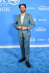 Arian Moayed at "The Fantastic Four: First Steps" World Premiere held at the Dorothy Chandler Pavilion on July 21, 2025 in Los Angeles, California.