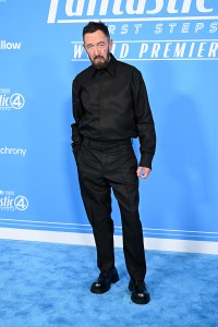 Ralph Ineson at "The Fantastic Four: First Steps" World Premiere held at the Dorothy Chandler Pavilion on July 21, 2025 in Los Angeles, California.