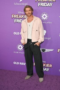 Chad Michael Murray at the "Freakier Friday" Premiere held at El Capitan Theatre on July 22, 2025 in Los Angeles, California.