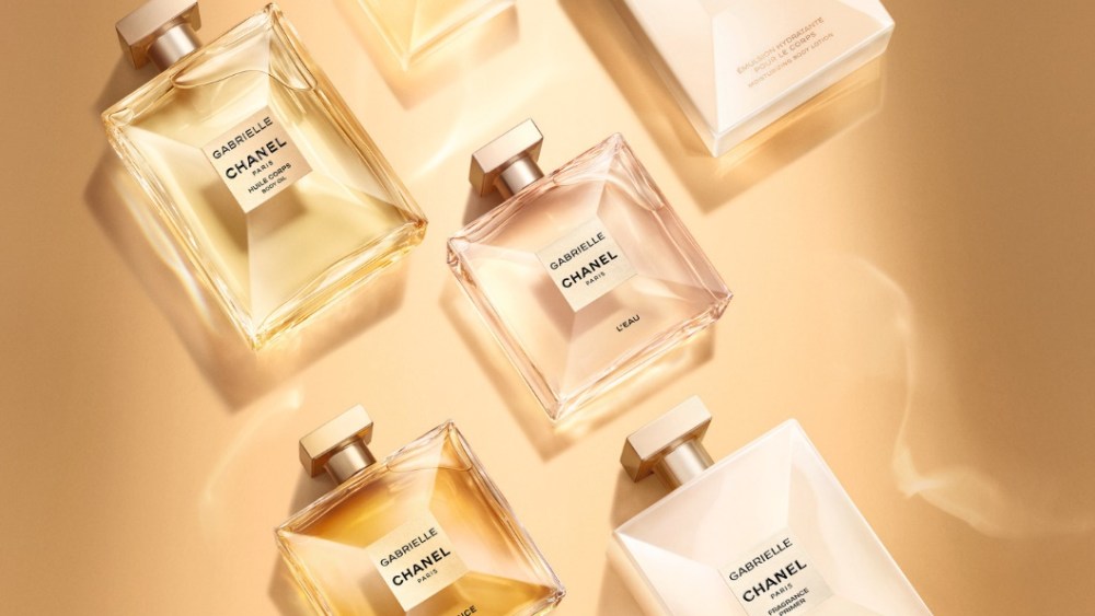 Gabrielle Chanel perfume range