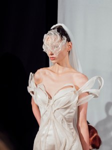 Backstage at Iris Van Herpen Fall 2025 Couture Collection at Paris Couture Week