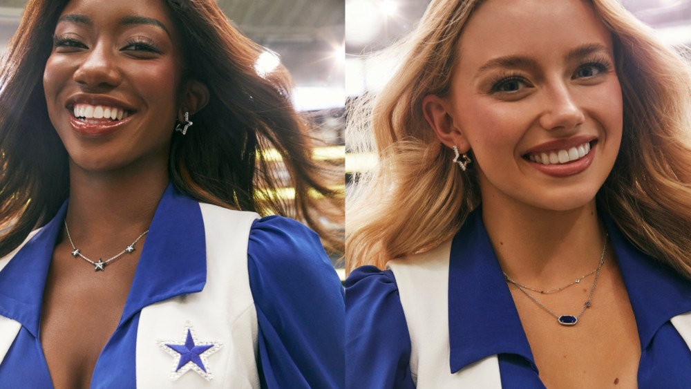 Kendra Scott x Dallas Cowboys collection.