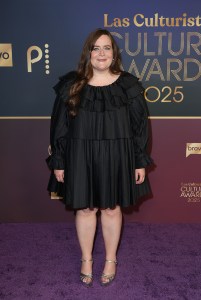 Aidy Bryant at the Las Culturistas Culture Awards held at The Orpheum on July 17, 2025 in Los Angeles, California.