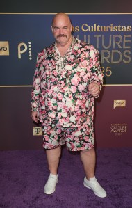 Guy Branum at the Las Culturistas Culture Awards held at The Orpheum on July 17, 2025 in Los Angeles, California.