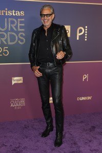 Jeff Goldblum at the Las Culturistas Culture Awards held at The Orpheum on July 17, 2025 in Los Angeles, California.