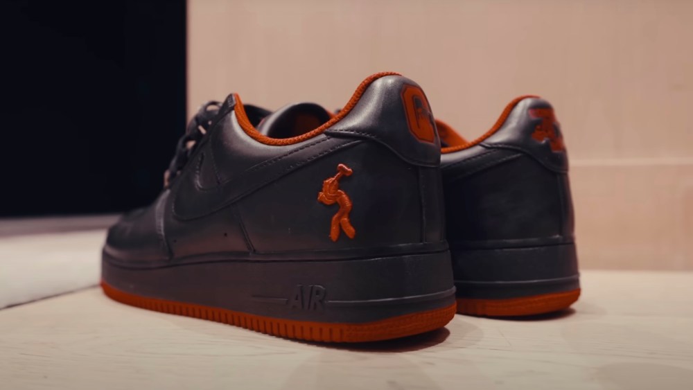 Lil Yachy Nike Air Force 1 Low Black Red