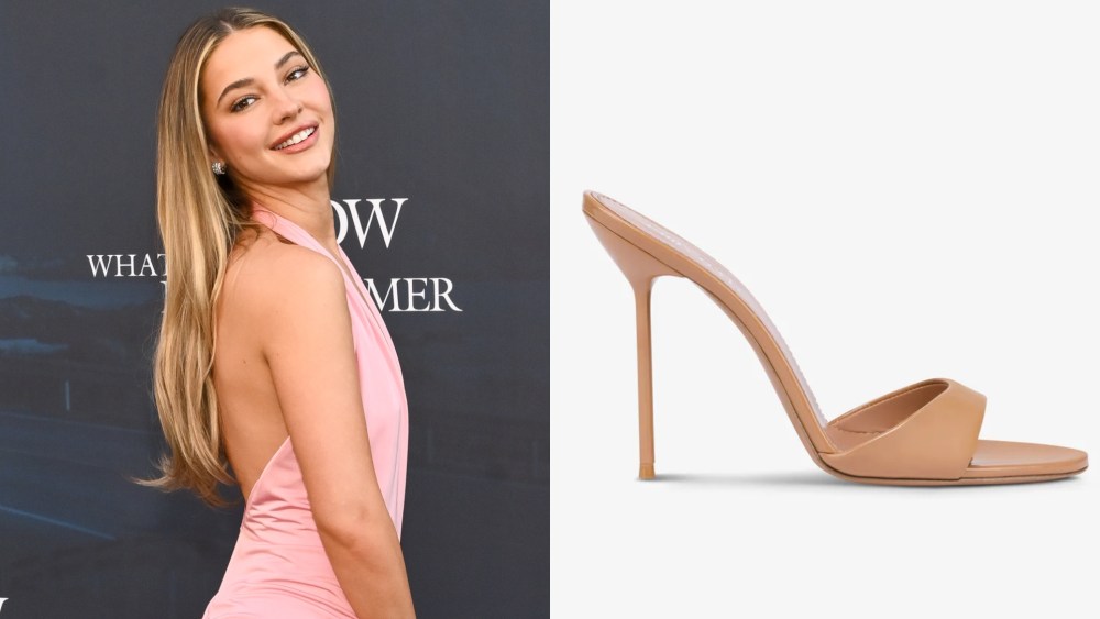 Madelyn Cline at the "I Know What You Did Last Summer" Los Angeles Premiere held at The United Theater on Broadway on July 14, 2025 in Los Angeles, California.