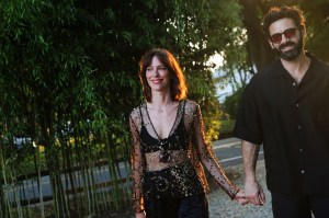 Rebecca Hall and Morgan Spector