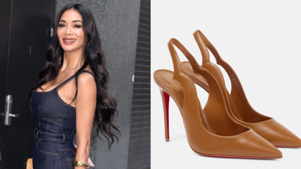 Nicole Scherzinger is seen at The View on Monday in New York City.