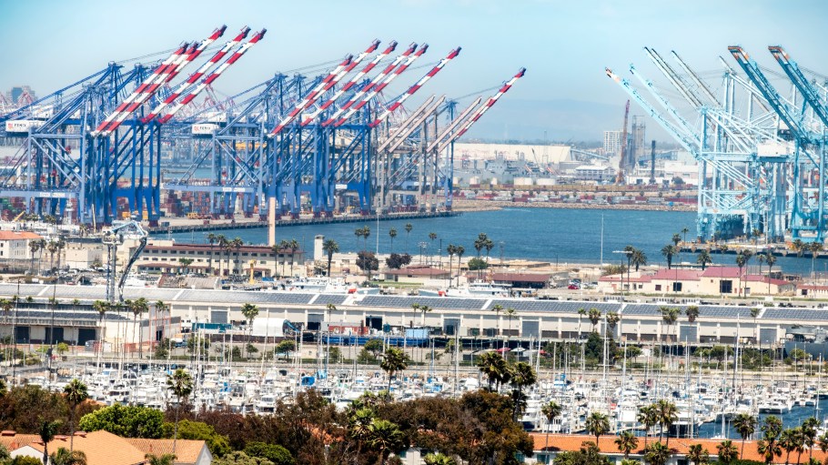Prof. Zac Rogers of Colorado State University says a surplus of empty containers suggests a “dearth of future activity” at the port.
