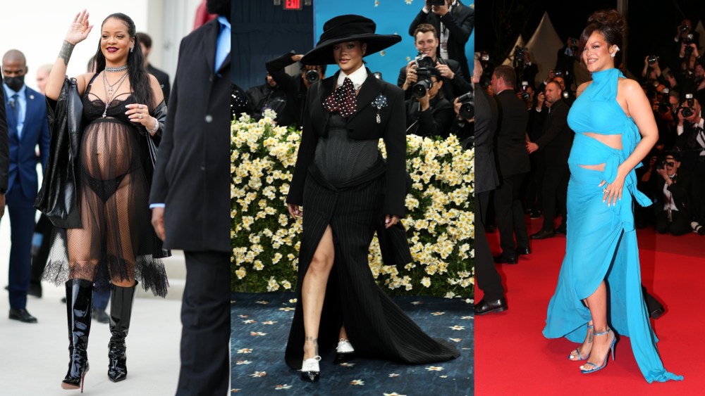 Rihanna pregnant shoes