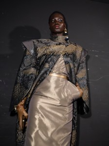 Backstage at RVDK Ronald van der Kemp Fall 2025 Couture at Paris Couture Week
