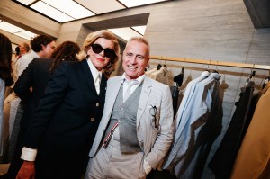 Christine Baranski and Thom Browne