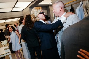 Christine Baranski and Thom Browne