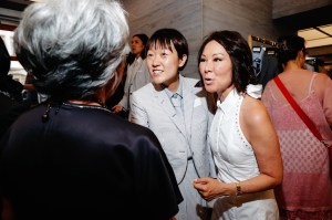 Celine Song and Alina Cho
