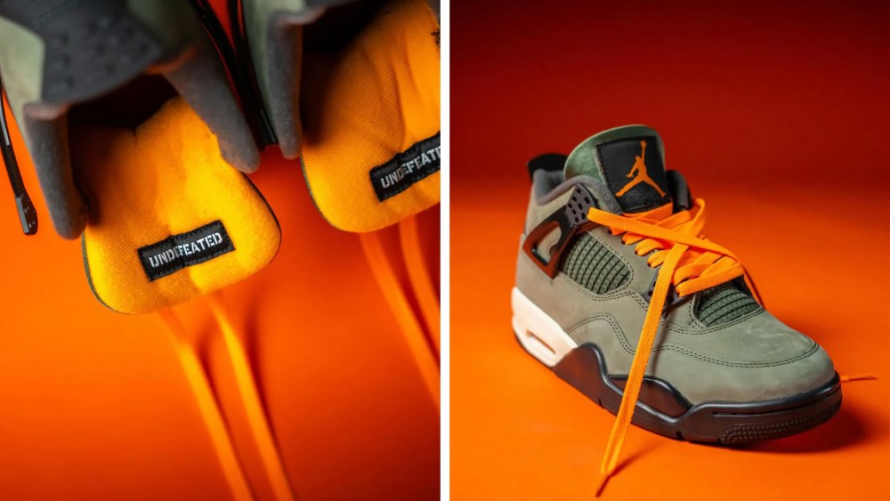 Undefeated Air Jordan 4 Nike Air