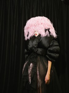 Backstage at Viktor&Rolf Fall 2025 Couture at Paris Couture Fashion Week