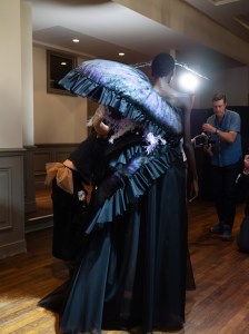 Backstage at Viktor&Rolf Fall 2025 Couture at Paris Couture Fashion Week