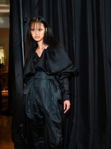 Backstage at Viktor&Rolf Fall 2025 Couture at Paris Couture Fashion Week