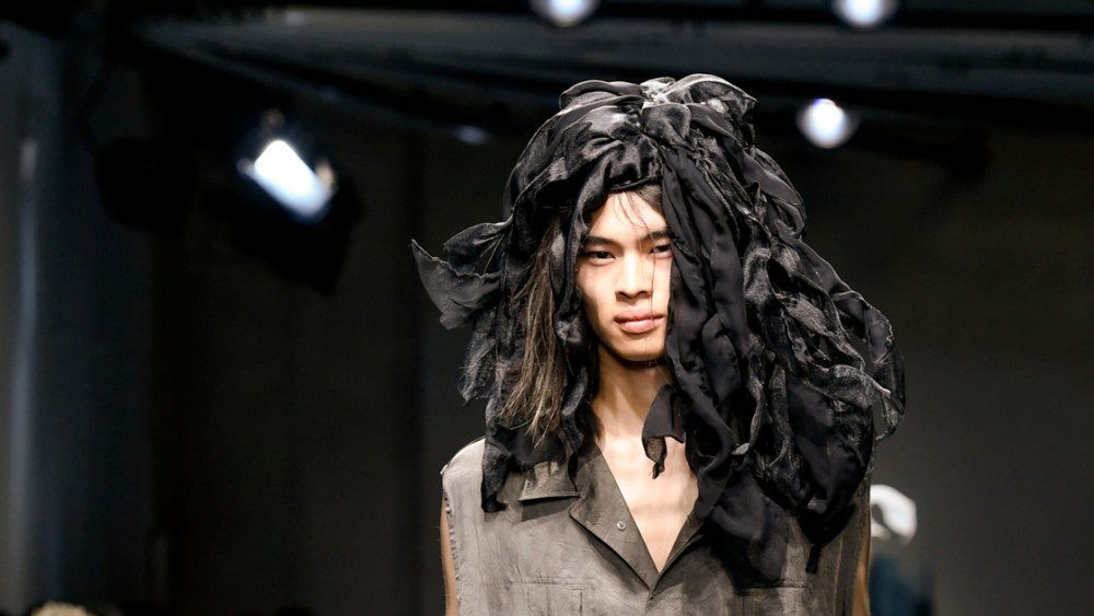 Yohji Yamamoto Pour Homme Men's Spring 2026 Ready-to-Wear Collection at Paris Men's Fashion Week