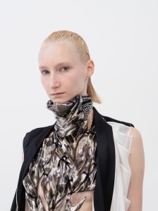 Backstage at Yuima Nakazato Fall 2025 Couture at Paris Couture Fashion Week