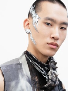 Backstage at Yuima Nakazato Fall 2025 Couture at Paris Couture Fashion Week