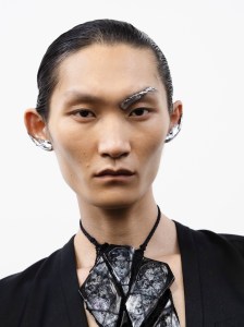 Backstage at Yuima Nakazato Fall 2025 Couture at Paris Couture Fashion Week