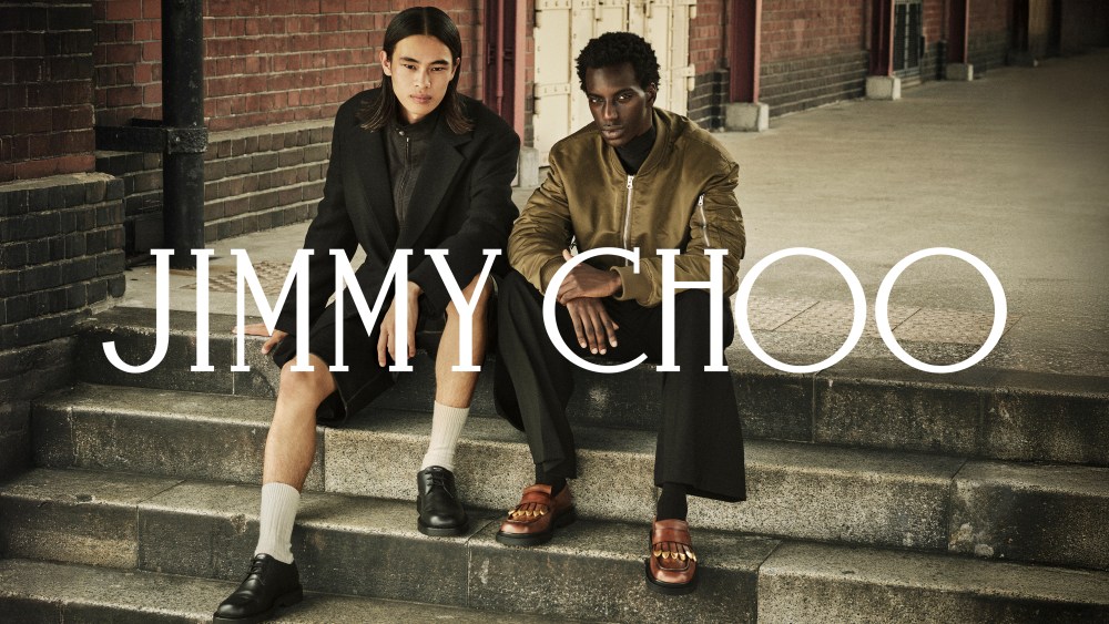 Jimmy Choo's fall 2025 men’s campaign.