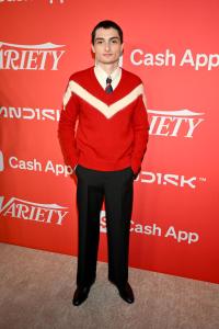 Finn Wolfhard at the Variety 2025 Power of Young Hollywood Party, Presented by SANDISK held at the Four Seasons Los Angeles at Beverly Hills on August 07, 2025 in Beverly Hills, California.