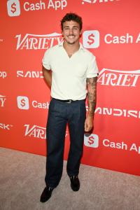 Tanner Zagarino at the Variety 2025 Power of Young Hollywood Party, Presented by SANDISK held at the Four Seasons Los Angeles at Beverly Hills on August 07, 2025 in Beverly Hills, California.
