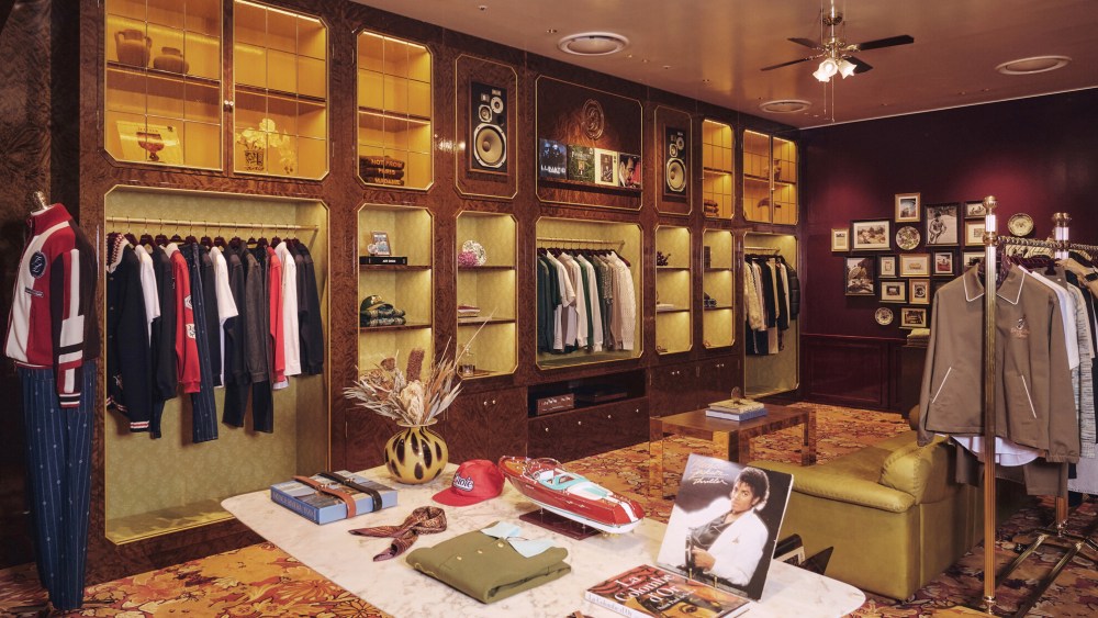 The new Drôle de Monsieur boutique at the Hyundai Seoul.