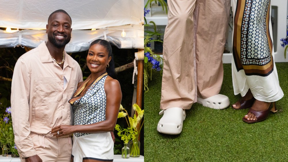 Dwyane Wade and Gabrielle Union attend The Cut x Intuition by Aramis dinner party during the Martha's Vineyard African American Film Festival at Atria on August 06, 2025 in Edgartown, Massachusetts.