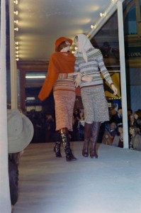 The Kenzo fall 1973 runway show in Paris.