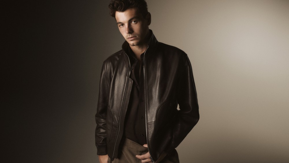 Taylor Fritz in the new Boss FW25 campaign