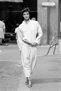 Callaghan spring 1982 ready to wear collection advance. (Photo by Guy Marineau/WWD/Penske Media via Getty Images)