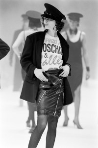 Moschino Fall 1986 Ready to Wear Runway Show (Photo by Donato Sardella/WWD/Penske Media via Getty Images)